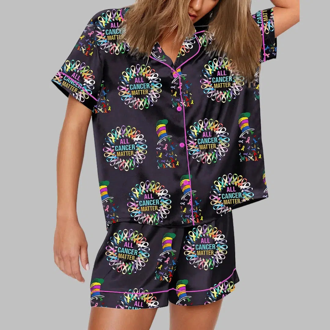 All Cancer Matter Inspirational Pajama Set
