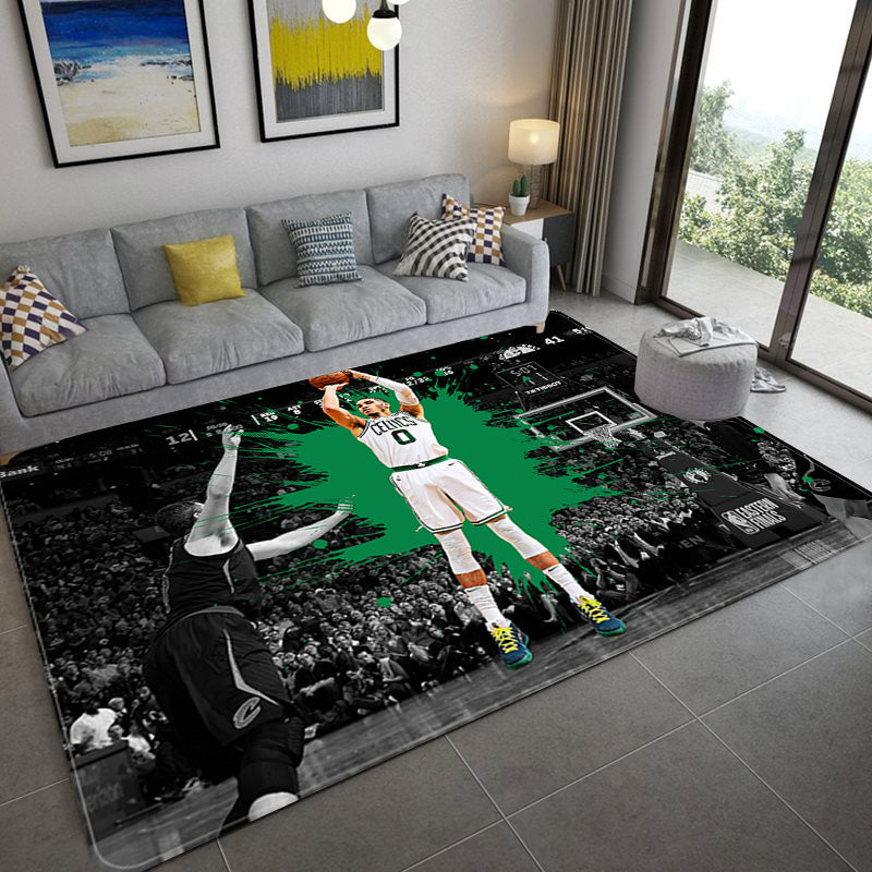Boston Celtics Carpet Living Room Bedroom Mats Kitchen Bathroom Rugs