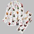 Chicken Christmas Pajama Set