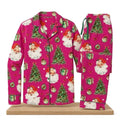 Christmas Holiday Silky Satin 2026 Pajama Set