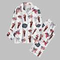 Christmas Trump Dancing Trump Vance Pajamas Set