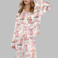 Cowgirl Coquette Satin Pajama Set