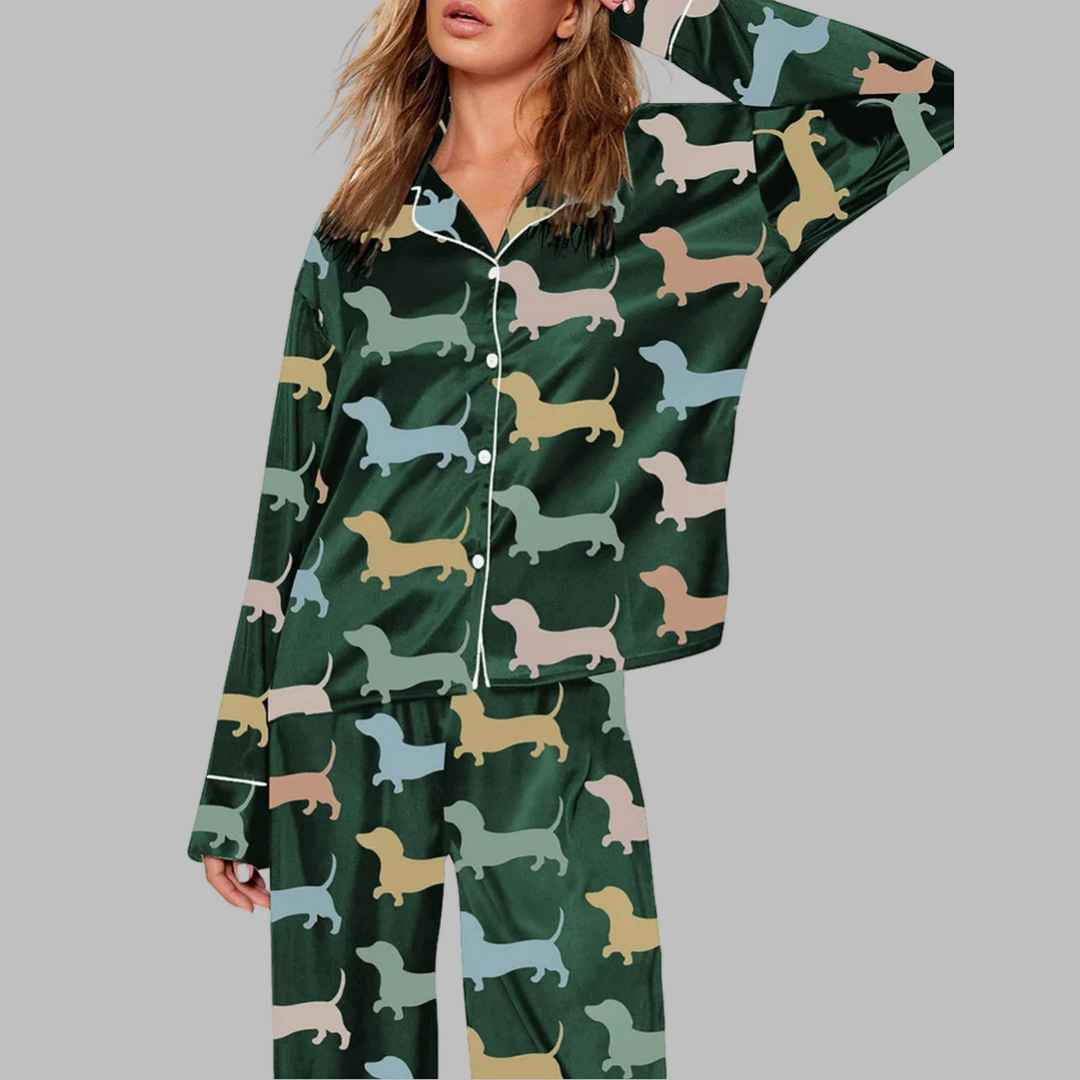 Dachshund Cute Dog Pajama Set