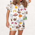 Denmark Silky Satin Pajama Set