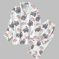 Hippopotamus Christmas Pajamas Set