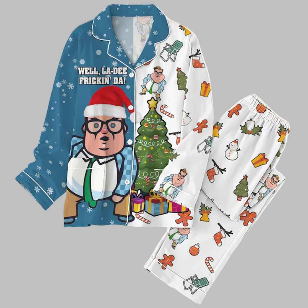 Matt Foley Christmas Pajamas Set