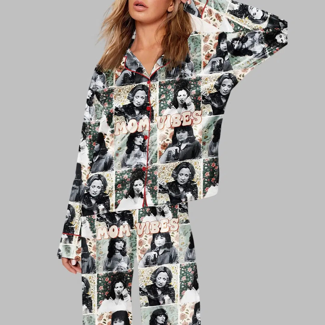 Mom Vibes Pajama Set