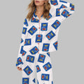 Pastina Fans Silky Satin Pajama Set