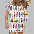 Queen Elizabeth II Rainbow Pajama Set