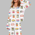 Sardines Canned Food Art Print Pajama Set