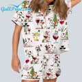 Winey Snowman Pajama Set