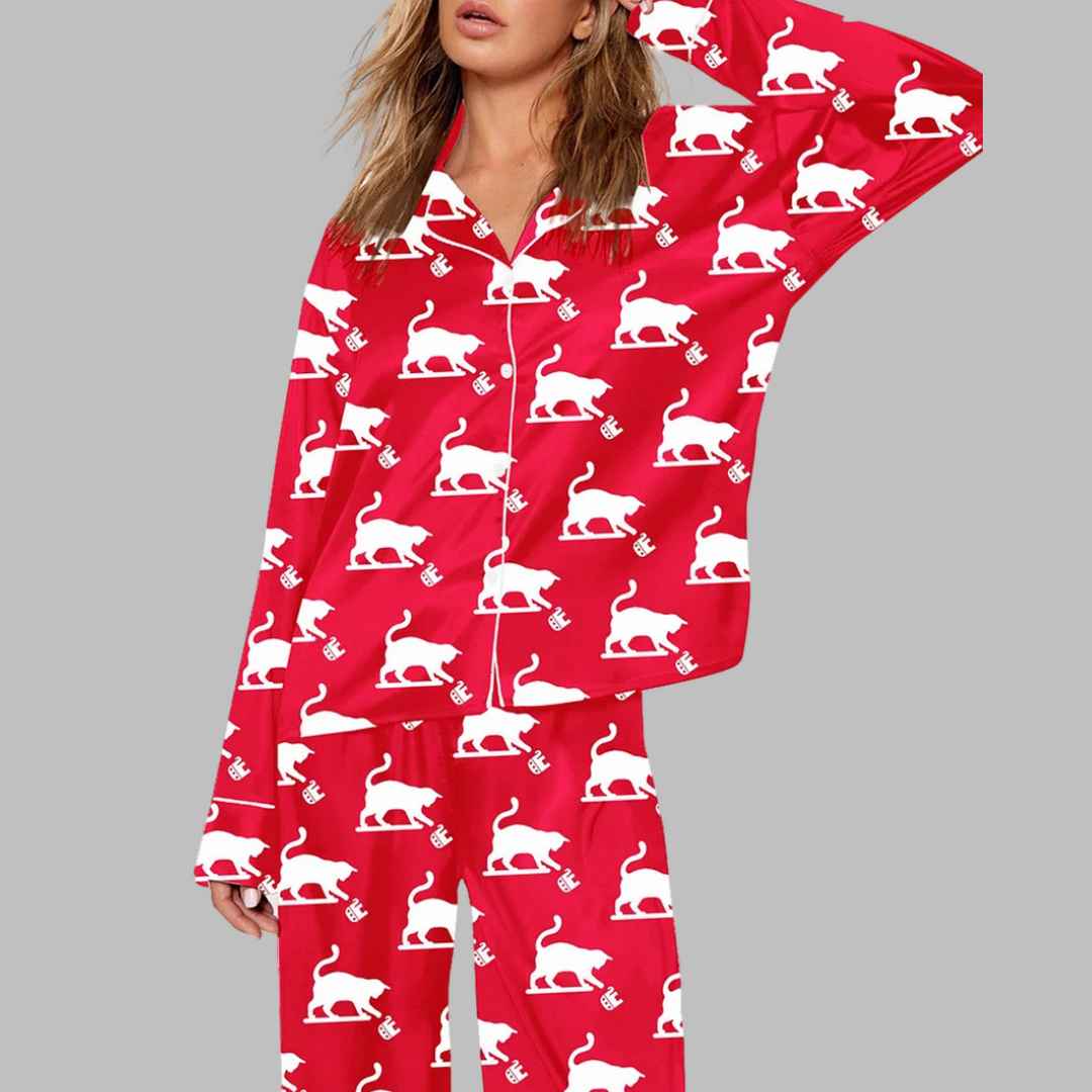 Women's Cat Pajama Set