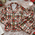 Mickey Minnie Christmas Satin Pajamas Set, Mickey's Very Merry Christmas Party Pajamas, Disney Christmas Pajamas, Family Matching Pjs