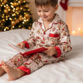 Christmas Chip And Dale Satin Pajamas Set, Chip N Dale Christmas pajamas, Disney Merry Christmas Holiday Pajamas, Disney Xmas Holiday Pjs