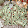 Disney Mickey and Friends Nutcracker Christmas Satin Pajamas Set, Disney Christmas Family Pajamas, Xmas Holiday Outfit, Disney Christmas pjs
