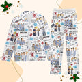 Grey's Anatomy Pajamas Set, Meredith Grey Pj Set, Women's Nursing Xmas Pajamas, Christmas Pajamas, Pajamas For Party, Greys Anatomy Pjs