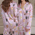 ATEEZ Pajamas Set,Cute ATEEZ Pajamas, Ateez chibi Shirt, Gift For Christmas, Ateez Chibi Pajamas Set, ATEEZ Worldtour, Kpop Pajamas, Mingi