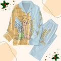 Tinker Bell Christmas Pajamas Set, Tinkerbell Make A Wish Shirt, Magic Kingdom Disneyland Trip Pjs, Disney Set Of Pajamas, Gift For Fan