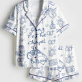 Future Mrs satin sleepwear,Going to the Chapel themed sleepwear,sleepwear for the bride's squad/bridesmaids,bachelorette party sleepwear