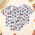 Patriotic Disney Mickey and Friends Pajama Set, 4th of July Stars and Stripes Sleepwear, Donald Daisy Goofy USA Flag Lounge Set for Her