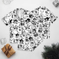Disney Pirates Characters Pajama Set, Mickey & Friends Ahoy Pirate Ship Sleepwear, Nautical Disney Family Pjs, Button Down Lounge Set