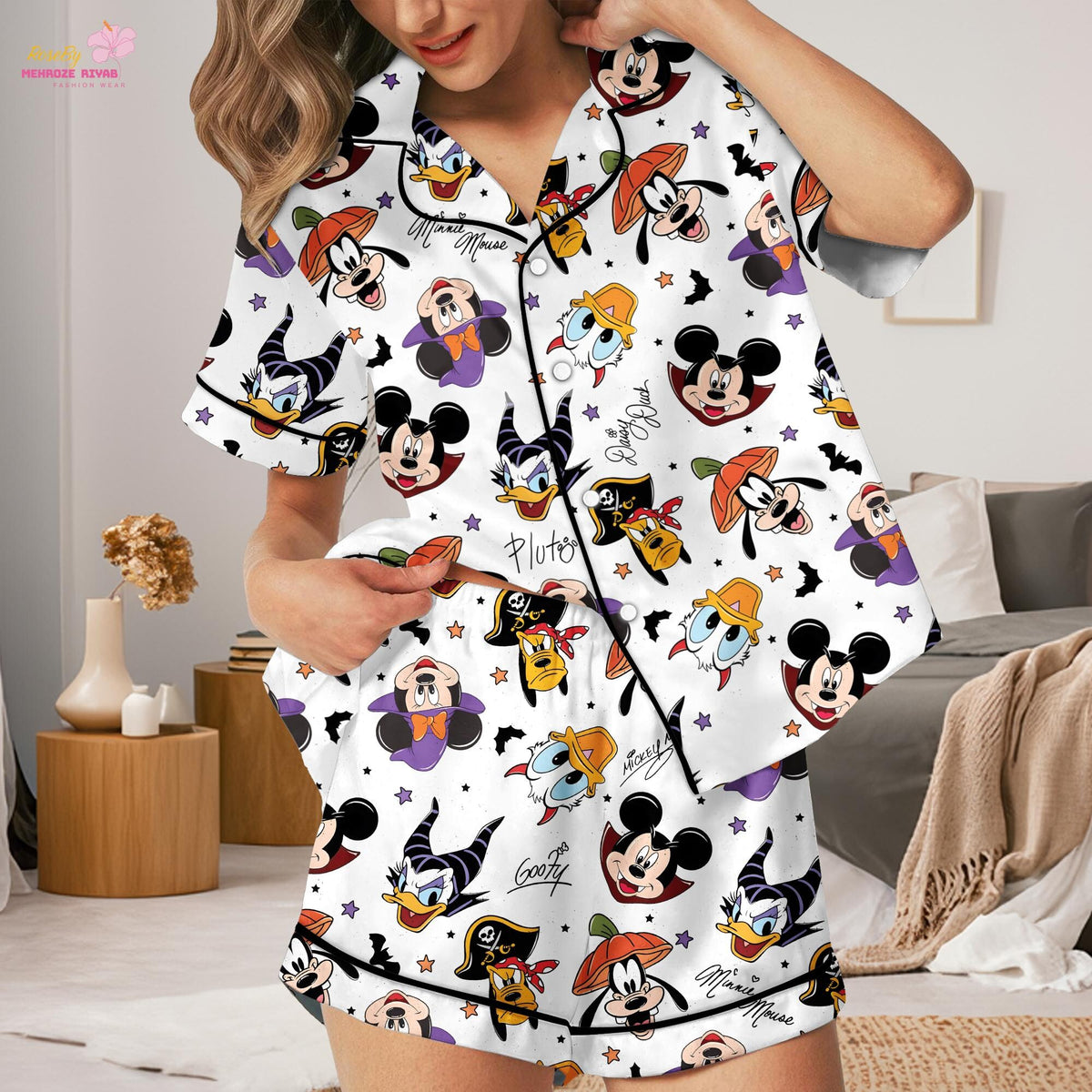 Bride Honeymoon Pajama Set, Newlywed Gift for Wife, Beach Honeymoon Outfit Women