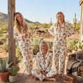 Western Pajamas Set – Cowgirl Boots and Horse Pajama – Cowgirl Bachelorette , Nashville Girls Trip PJ
