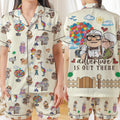 Disney Up Pajamas Set, Carl and Ellie Matching Pjs, Cute Couple Pajamas, Up Lounge Wear, Disney Pajama, Gifts for Her,Adventure Is Out There