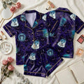 A Mysterious Night At Disney Haunted Mansion, Ghostly Pajamas, Gothic Manor Character Nightwear, Spooky Holiday Bedtime Look