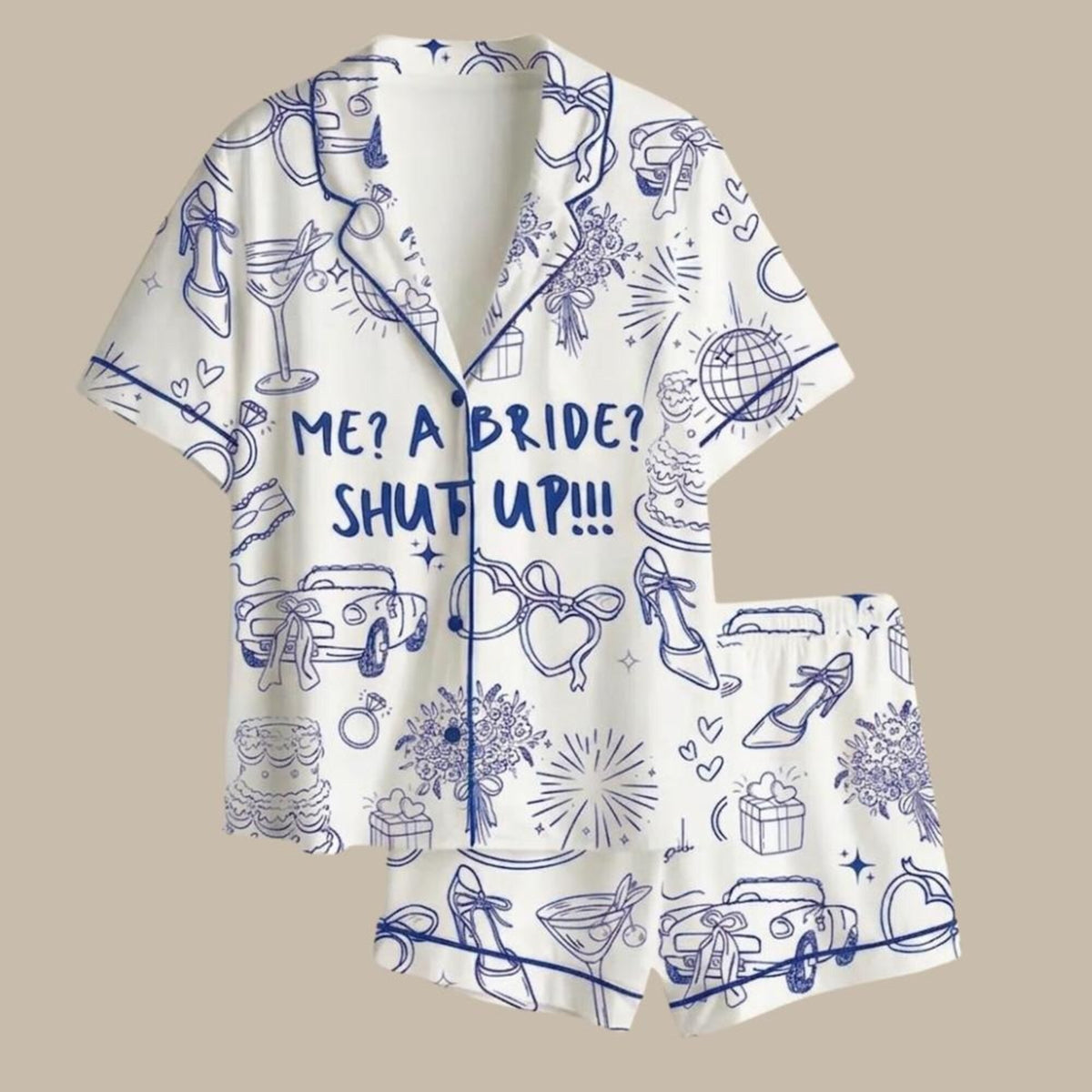 Mother of the Bride Pajamas Women, Bridal Party Sleepwear, Wedding Morning Lounge Outfit