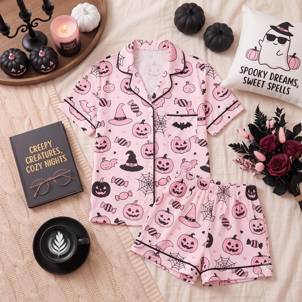 Seashells Wedding Bells Pajama Set, Beach Bride Pajamas, Coastal Bridal PJs, Bridesmaid Pajamas, Bachelorette Pajamas, Wedding Gift