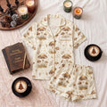 Bridal Pajama Set Women Satin Sleepwear Wedding Morning Bride Gift Loungewear