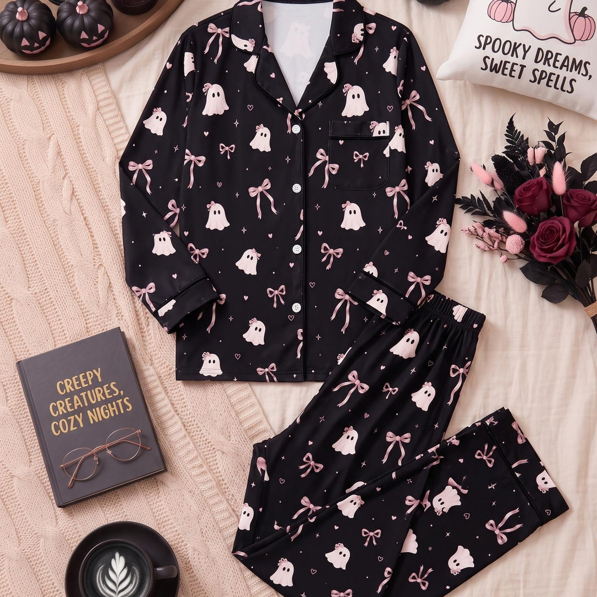 Bridal Pajamas Set – Blue Willow Toile Wedding Pjs – Bachelorette Party Outfit & Getting Ready Outfit