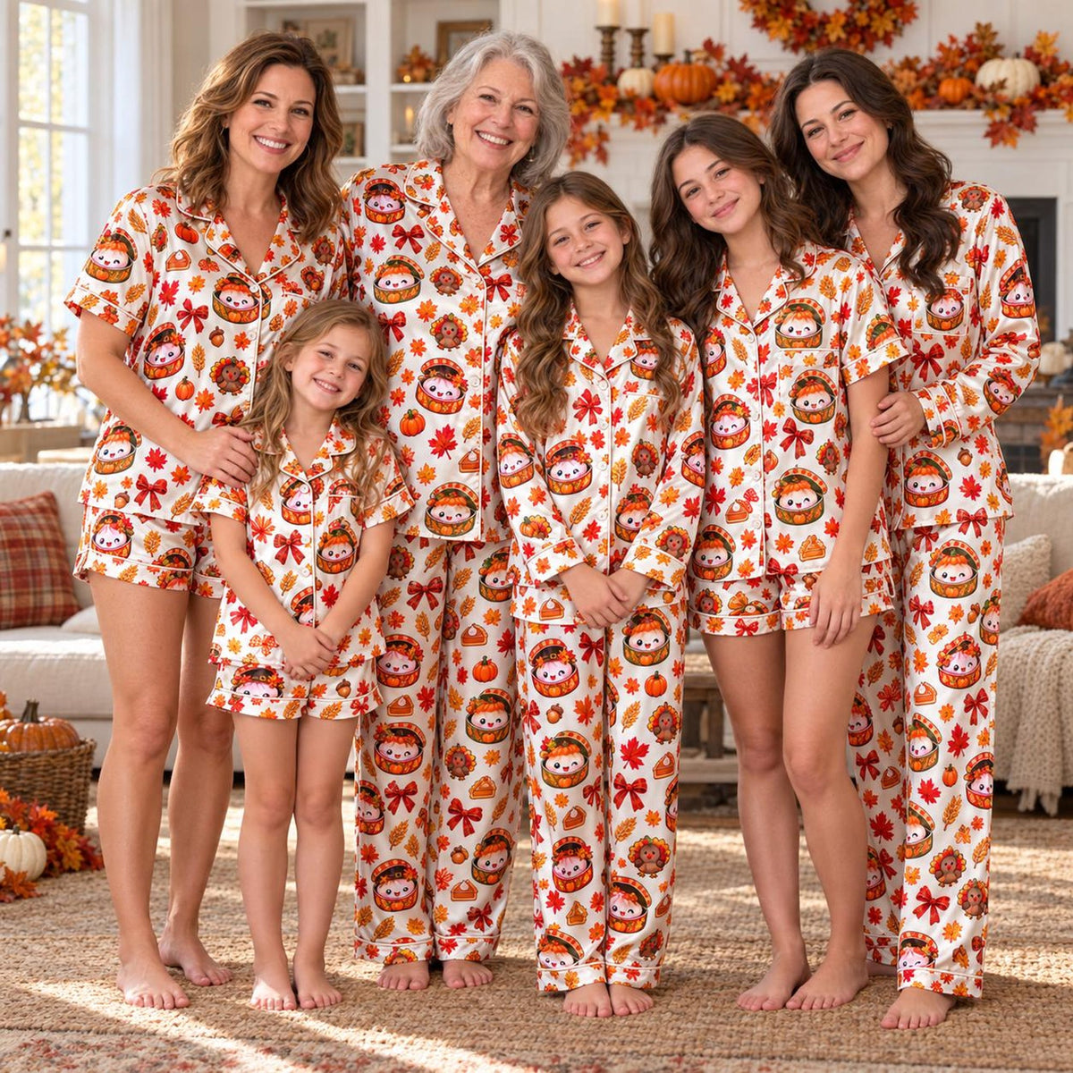 Mother of the Bride Blue Toile Pajama Set – Bridal Party Gift PJs