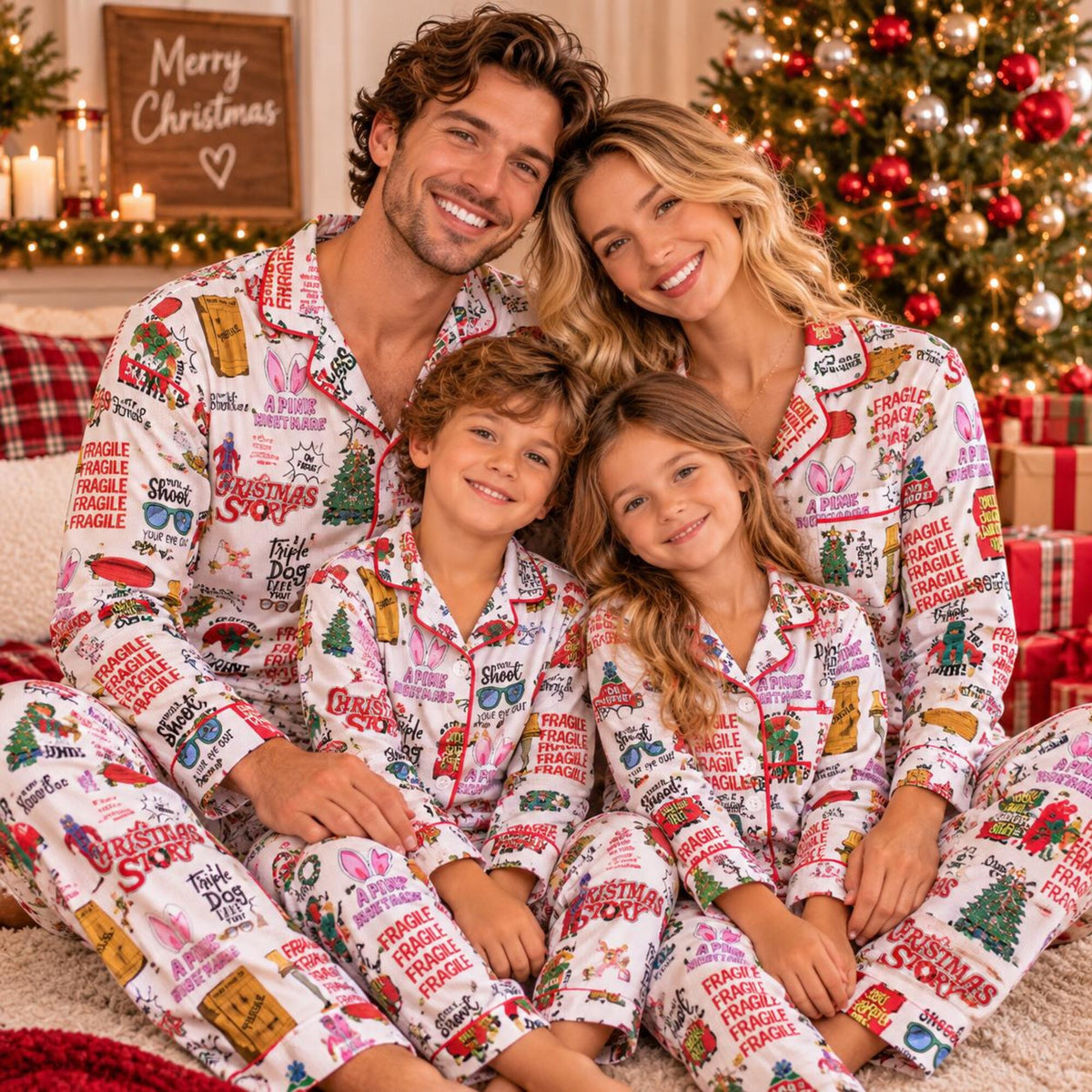 Puerto Rico Vacation Satin Pajama Set