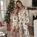Wedding Toile Pajamas for Bride – Romantic Bridal Morning Sleepwear