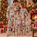 Home Alone Family Christmas Pajama Set, Funny Holiday PJs, Christmas Movie Sleepwear