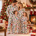 Funny Movie Christmas Matching Family Pajama, Retro Holiday Elf Inspired Xmas PJs, Festive Sleepwear for Family
