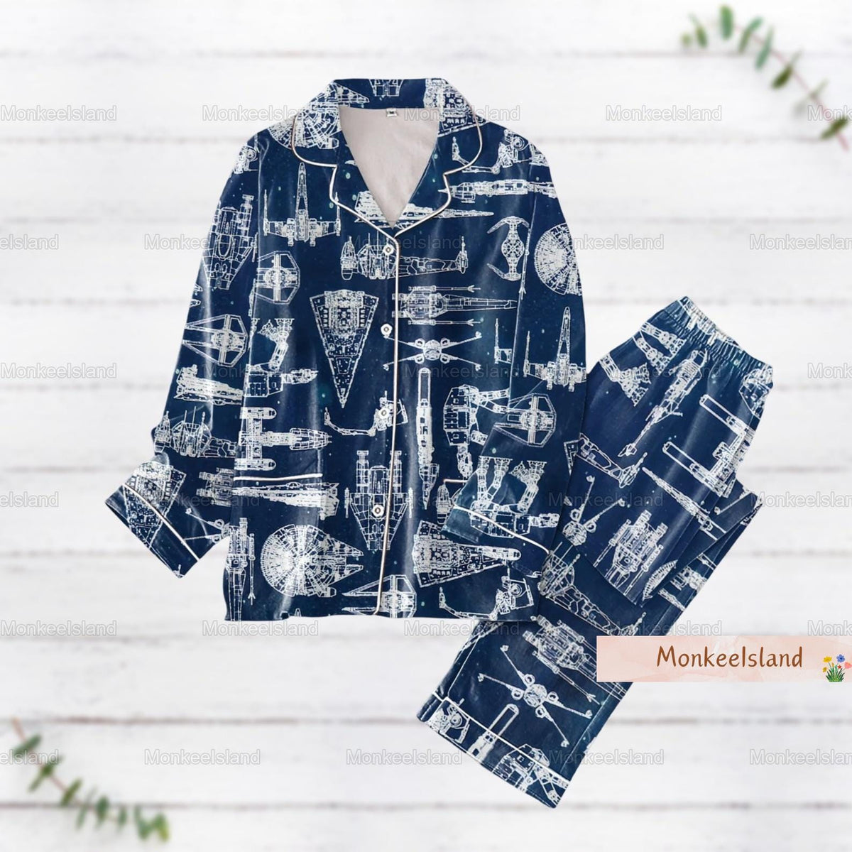 Star Wars Pajamas, Star Wars Spaceship Women Pajamas, Star Wars Spacecraft Holiday Pajamas, Star Wars Movie Fan Shirt, Halloween Gift