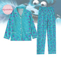 Christmas James Sullivan Monster Pajamas Set, James Monster Cosplay Costume Shirt, Disney Family Holiday Pajamas, Magic Kingdom Merch