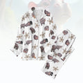 Moo Deng Pajamas Set, Baby Hippo Shirt, Hippopotamus Womens Pajamas, Trendy Pajamas For Party, Cute Animal Holiday Pajamas, Funny Gift
