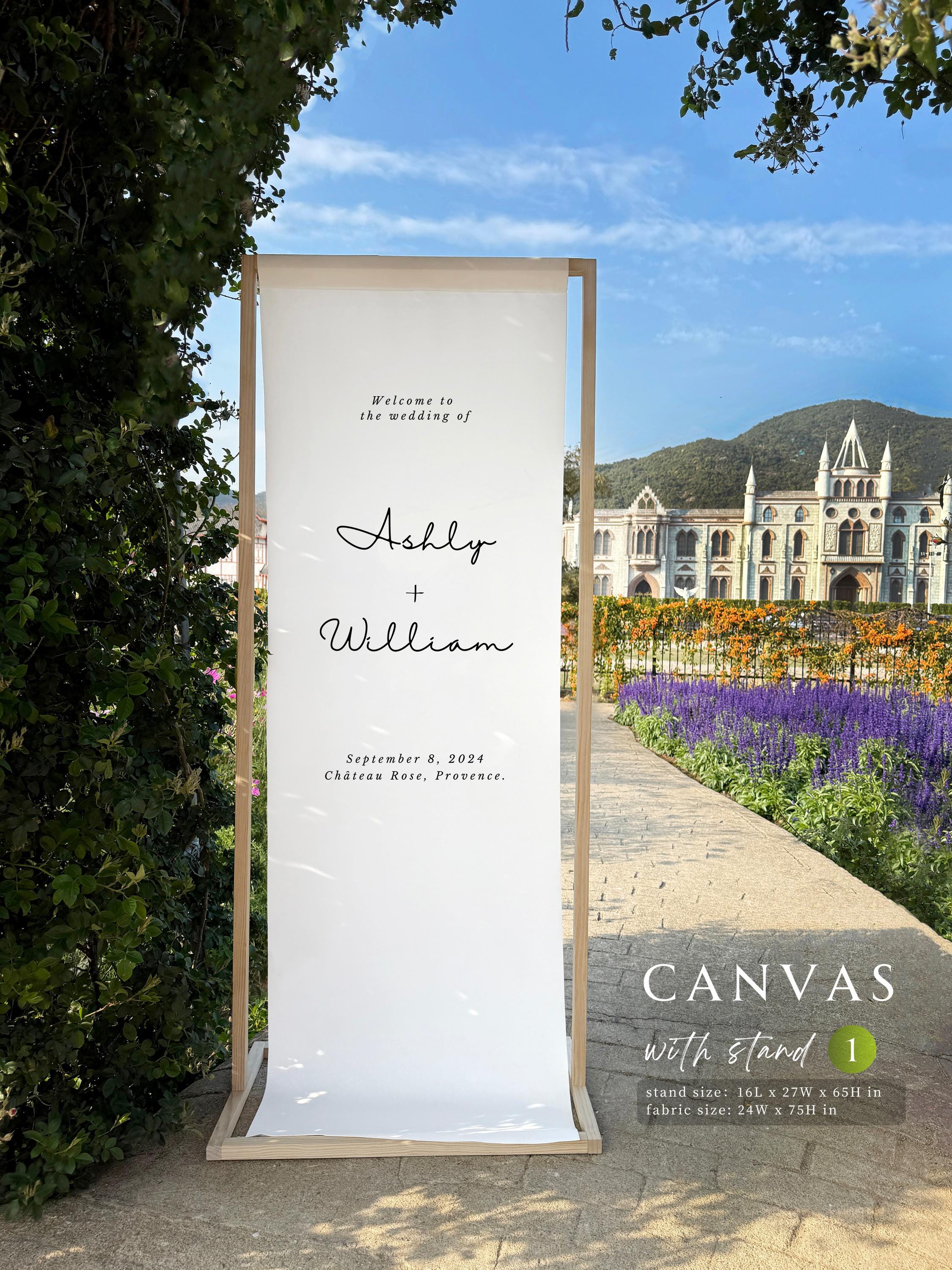 Wedding Welcome Sign, Elegant Arch Wedding, Minimalist Ceremony Welcome Board, Modern Wedding Decor, Personalized Wedding Sign Printable 06
