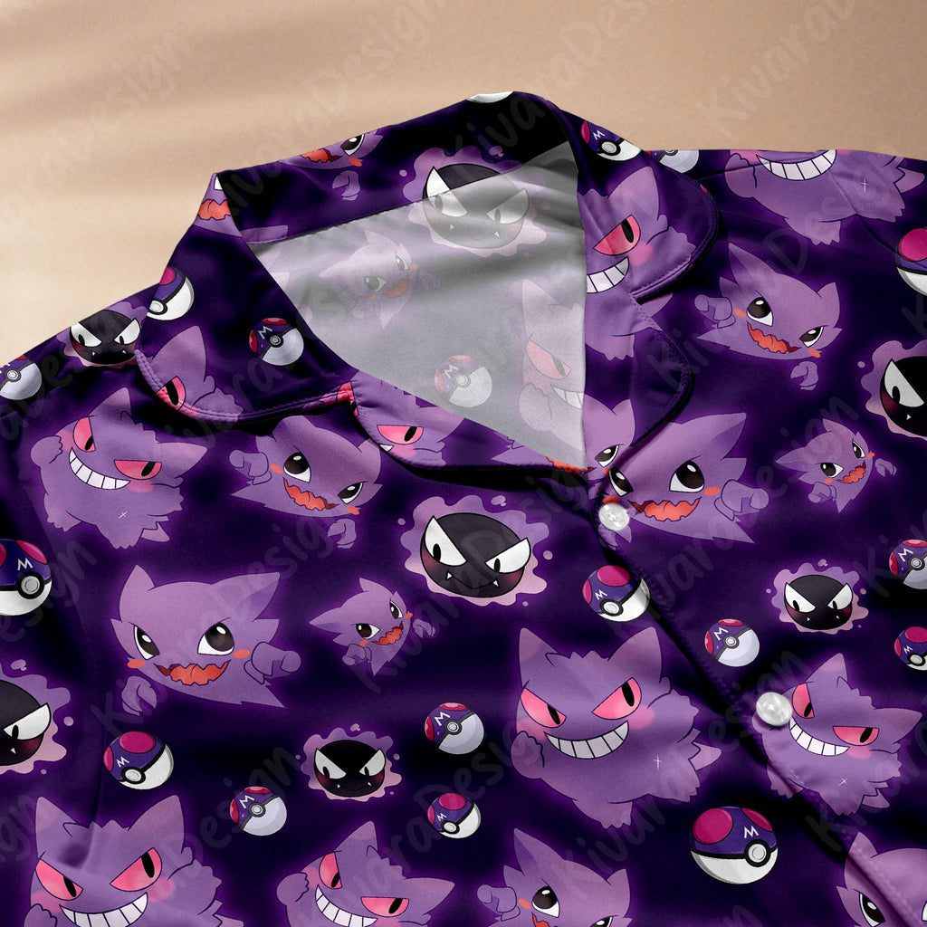 Shadow King Cute Pajamas Set Ghost Type Pajamas Cute Pajamas Comfort for Adult Fans