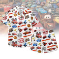 Lightning McQueen Satin Pajamas Set, Disney Cars Pajamas Shorts, Cars Movie Lounge Set, Pixar Up Women Pajamas, Disneyland Gift