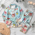 Disney Ariel Pajamas Set, The Little Mermaid Pajamas, Magic Kingdom, Disneyland Girls Trip, Coquette Bow Ariel Princess Pajamas
