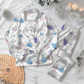 Disney Cinderella Satin Pajamas Set, Disneyland Satin Sleepwear, Princess Sleepwear For Women, Fairytale Pjs Long, Cinderella Pajamas