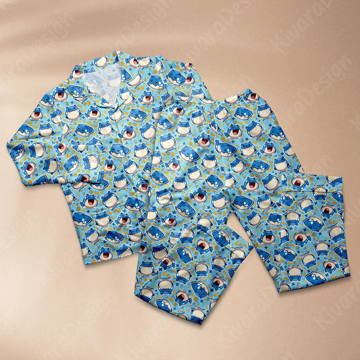 Sphealy Pajamas Cute Pajamas Set Anime Pajamas Comfort for Adult Fans