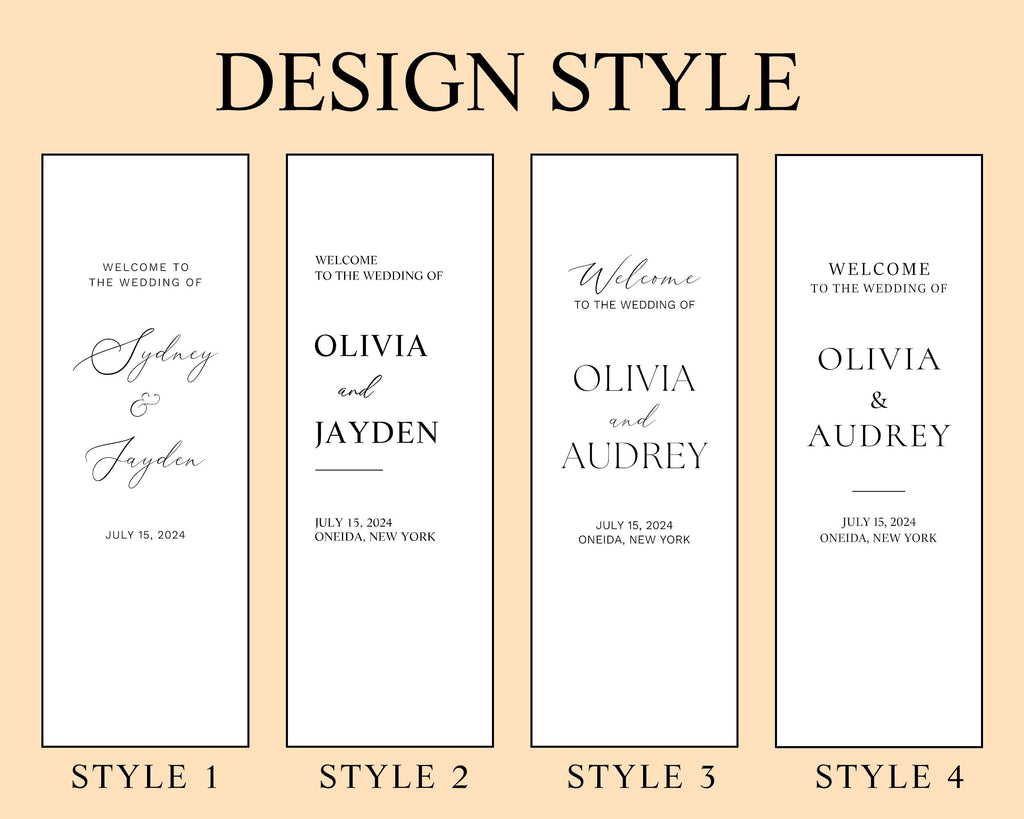 Custom Wedding Fabric Sign, Fabric Wedding Welcome Sign, Modern Outdoor Wedding Banner, Personalized Wedding Decoration, Engagement Sign