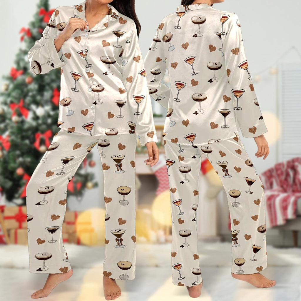 Trending Espresso Martini Pajamas Set, Espresso Martini Pajamas, Espresso Martini Pajamas Gifts, Espresso Martini Pajamas Set Gifts