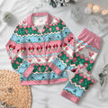Disney Minnie Mouse Christmas Pink Satin Pajamas Set, Mickey's Very Merry Christmas Party Sleepwear, Disneyland Xmas Pjs